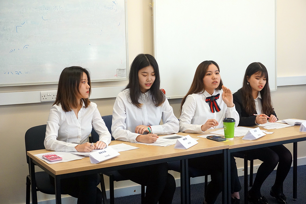 Group B of the University of Edinburgh team